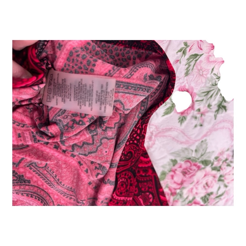 NWOT Elegant Red Paisley Size 8 Tommy Hilfiger Dress - Picture 8 of 11